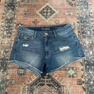 DL1961 Ivy High Rise denim short